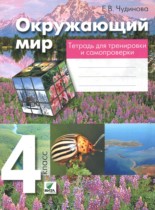 Окружающий мир 4 класс тетрадь для тренировки и самопроверки Чудинова Е.В.